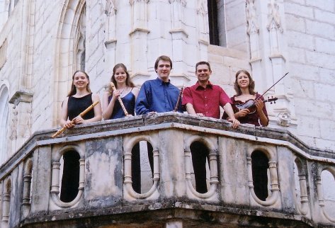 Les musiciens de Cythère à Rocamadour en 2004