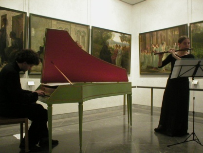 Concert au Mus�e des Beaux-Arts de Lyon Musiciens de Cyth�re avril 2008